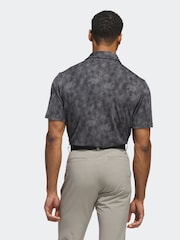 adidas Golf Ultimate365 Textured Print Polo Shirt - Image 2 of 6