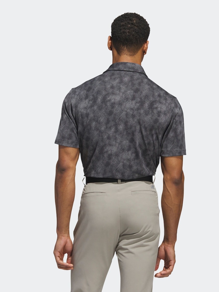 adidas Golf Ultimate365 Textured Print Polo Shirt - Image 2 of 6 adidas Golf Ultimate365 Textured Print Polo Shirt - Image 2 of 6