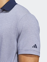 Blanco/azul - adidas Golf Ottoman Polo Shirt - Imagen 5 de 7