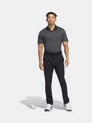 Negro/gris - adidas Golf Ottoman Polo Shirt - Imagen 3 de 8