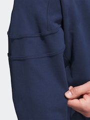 adidas Golf Navy Go To Heritage Quarter Zip Sweater - Image 5 of 6