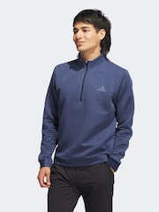 adidas Golf Ultimate365 Dwr Textured Quarter Zip Sweatshirt - Image 3 of 6