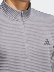 adidas Golf Ultimate365 Dwr Textured Quarter Zip Sweatshirt - Image 4 of 6