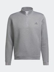 adidas Golf Ultimate365 Dwr Textured Quarter Zip Sweatshirt - Image 6 of 6
