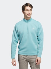 adidas Golf Ultimate365 Dwr Textured Quarter Zip Sweatshirt - Image 1 of 6