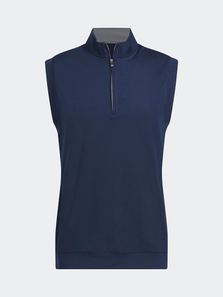 adidas Golf Ultimate365 Classic Quarter Zip Vest - Image 6 of 6
