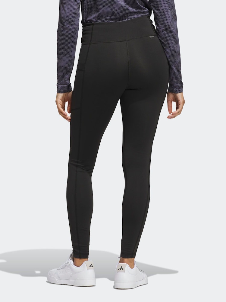 adidas Golf Black Ultimate365 Cold.rdy Leggings - Image 2 of 6 adidas Golf Black Ultimate365 Cold.rdy Leggings - Image 2 of 6