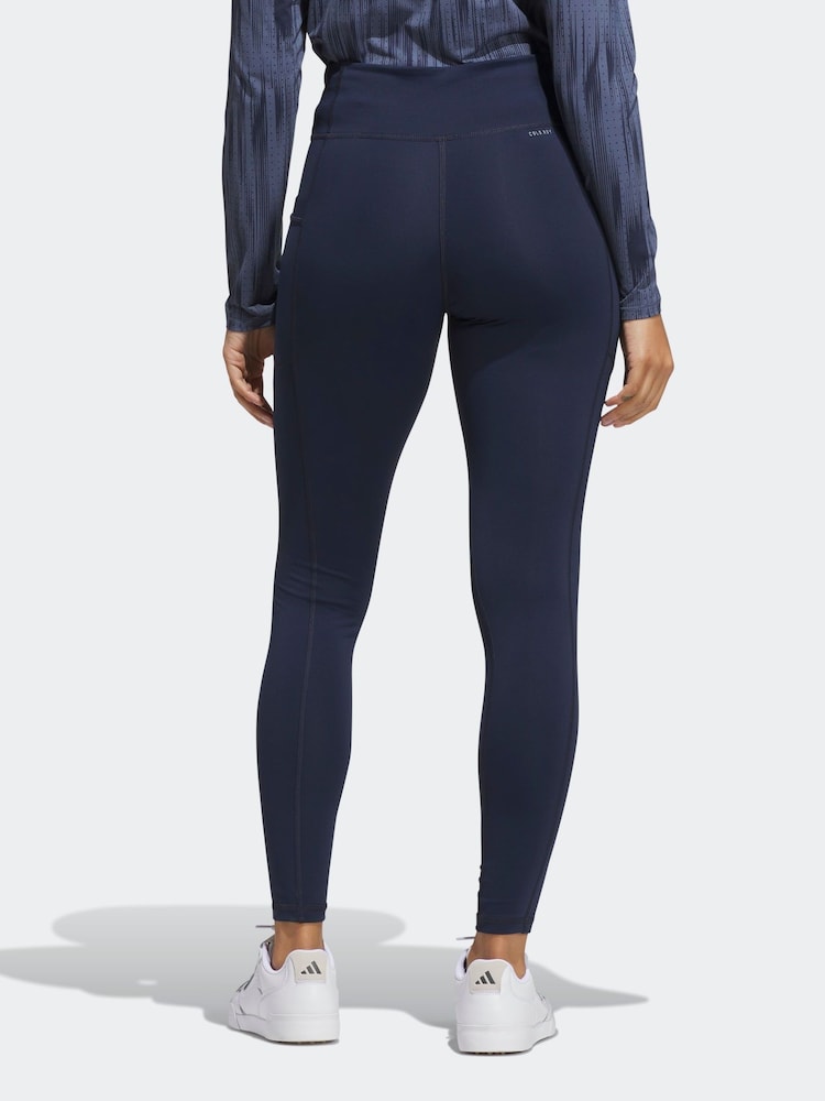 adidas Golf Navy Ultimate365 Cold.rdy Leggings - Image 2 of 6 adidas Golf Navy Ultimate365 Cold.rdy Leggings - Image 2 of 6