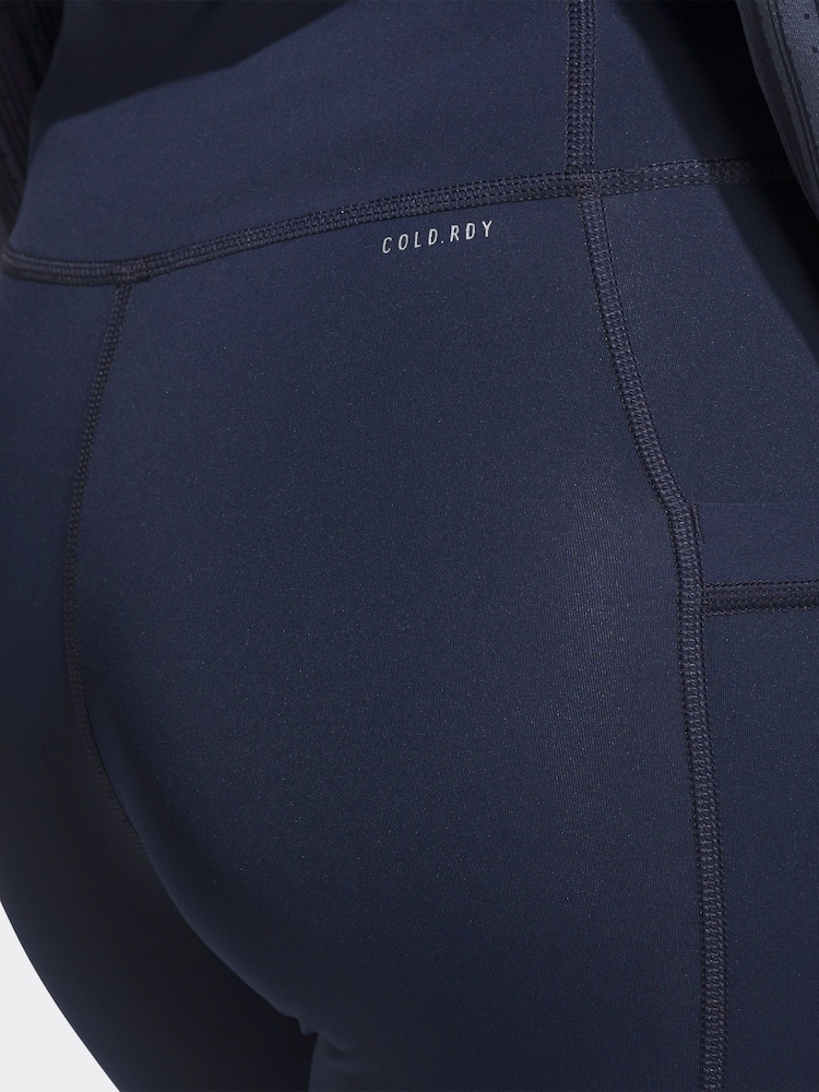 adidas Golf Navy Ultimate365 Cold.rdy Leggings - Image 6 of 6 adidas Golf Navy Ultimate365 Cold.rdy Leggings - Image 6 of 6