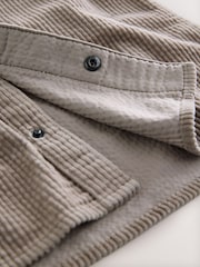 Stone Corduroy Hooded Overshirt (3-16yrs) - Image 8 of 8