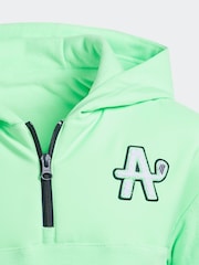 adidas Golf Lime Green Kids Lime Performance Winter Hoodie - Image 3 of 5