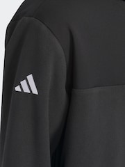adidas Golf Kids Performance Winter Black Hoodie - Image 4 of 5