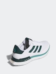 adidas Golf S2G 24 Spikeless White and Green Trainers - Image 4 of 9