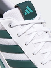 adidas Golf S2G 24 Spikeless White and Green Trainers - Image 9 of 9