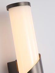 Searchlight Bronze Marvello Opal Glass 37cm LED Bathroom Light - Image 4 of 4