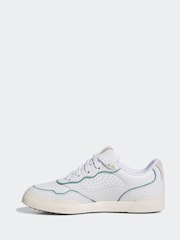adidas Golf Retrocross 25 Spikeless White/Blue Shoes - Image 2 of 8