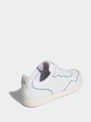 adidas Golf Retrocross 25 Spikeless White/Blue Shoes - Image 4 of 8