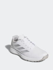 adidas Golf Kids White/Silver Adizero ZG Spikeless Trainers - Image 3 of 9