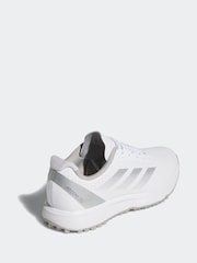 adidas Golf Kids White/Silver Adizero ZG Spikeless Trainers - Image 4 of 9