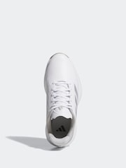 adidas Golf Kids White/Silver Adizero ZG Spikeless Trainers - Image 6 of 9