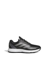 adidas Golf Kids Adizero ZG Spikeless Black/Pewter Trainers - Image 1 of 10