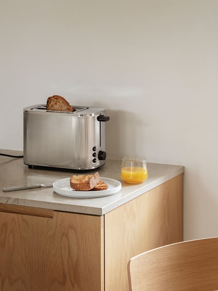 Georg Jensen Silver Bernadotte 2 Slice Toaster - Image 1 of 6