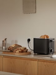Georg Jensen Black Bernadotte 2 Slice Toaster - Image 1 of 5