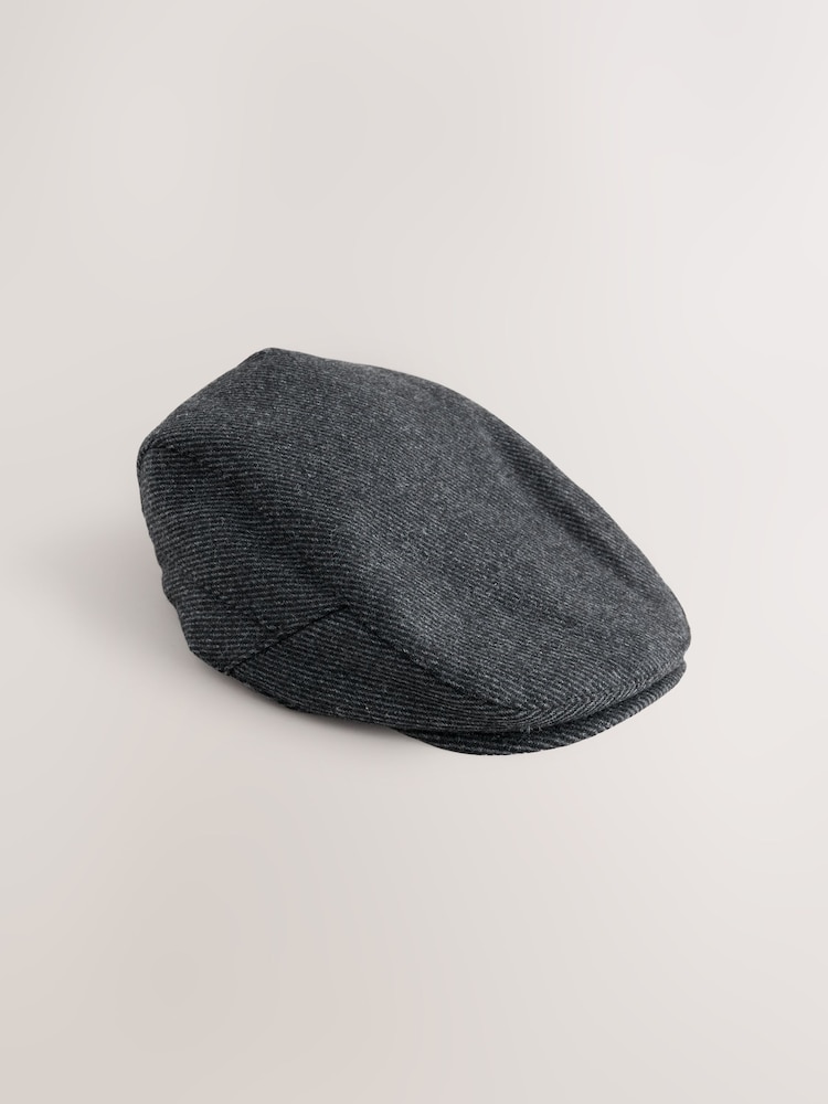 Brown Check Flat Cap (1-16yrs) - Image 1 of 3