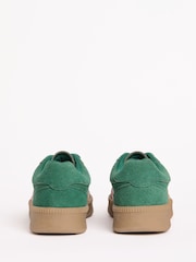 Friends Like These Green Lace-Up Retro Gumsole Sports Trainers - Image 4 of 5