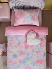 Multi Ombre Cosy Fleece Duvet Cover and Pillowcase Set - Image 2 of 6