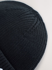 Black Subscribe Beanie Hat (1-16yrs) - Image 3 of 3