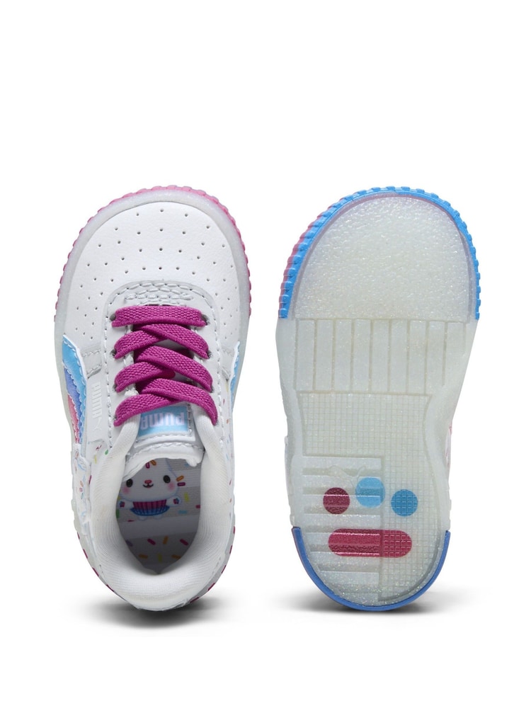 Puma x GABBY'S White Dollhouse Toddler Girls Cali Sneakers - Image 6 of 6