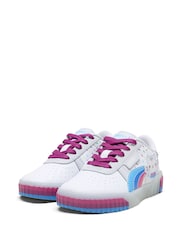 Puma x Gabby's Dollhouse White Kids Girls Cali Sneakers - Image 3 of 6
