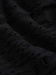 Atelier Ladder Knit High Neck Bodysuit - Image 6 of 6