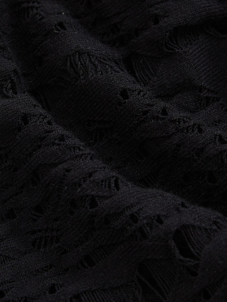 Atelier Ladder Knit High Neck Bodysuit - Image 6 of 6
