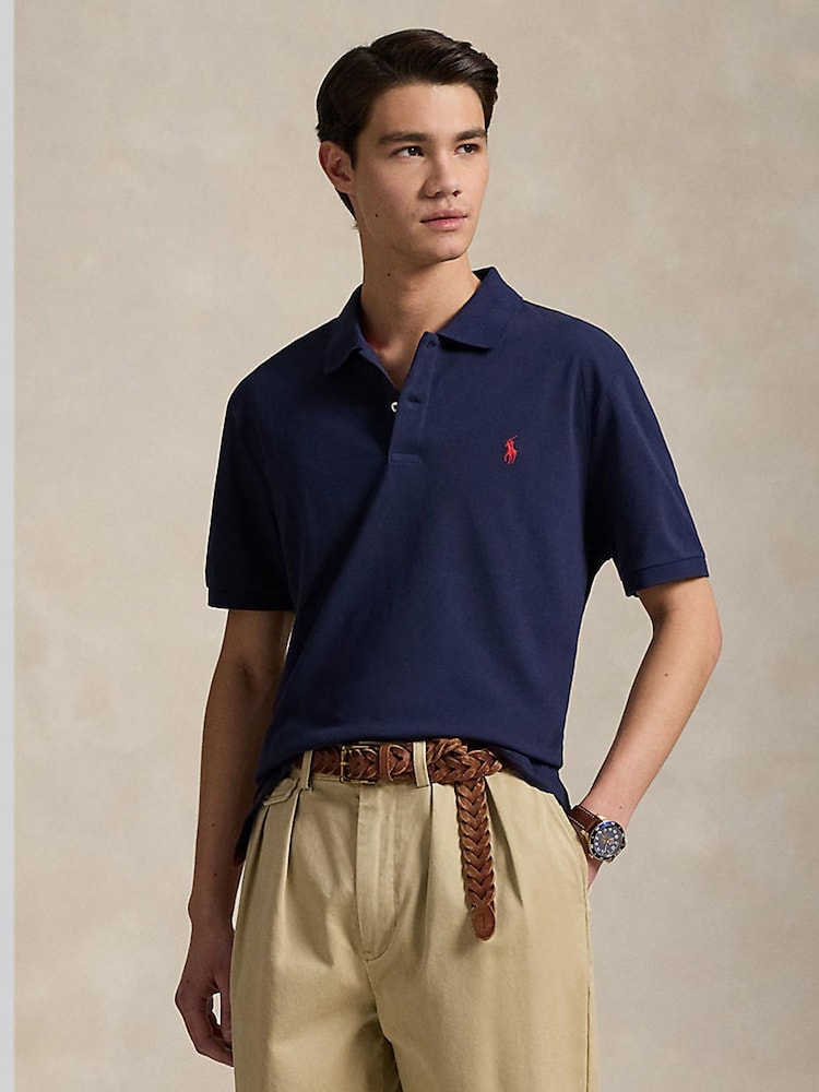 Ralph Lauren Stretch Mesh Short Sleeve Polo Shirt - Image 1 of 3