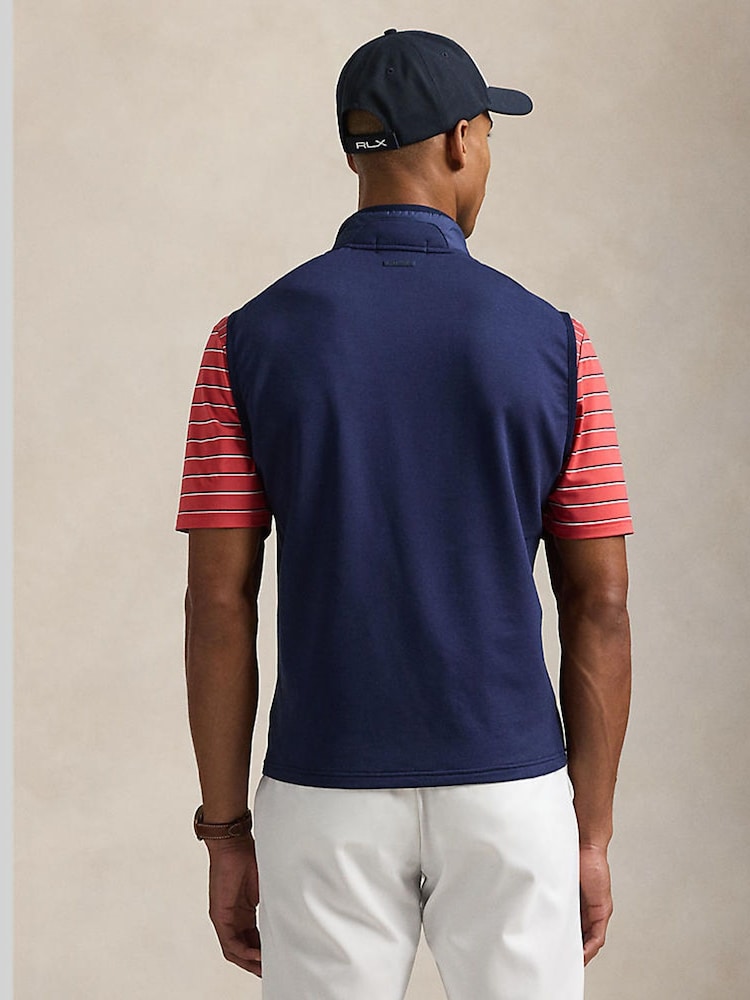 Ralph Lauren RLX Padded Knit Gilet - Image 2 of 6 Ralph Lauren RLX Padded Knit Gilet - Image 2 of 6