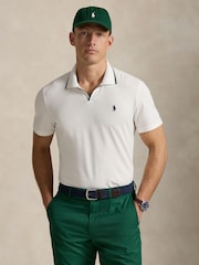 Ralph Lauren RLX Performance Pique Knit Polo Shirt - Image 1 of 5