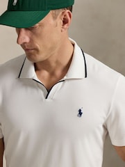 Ralph Lauren RLX Performance Pique Knit Polo Shirt - Image 4 of 5