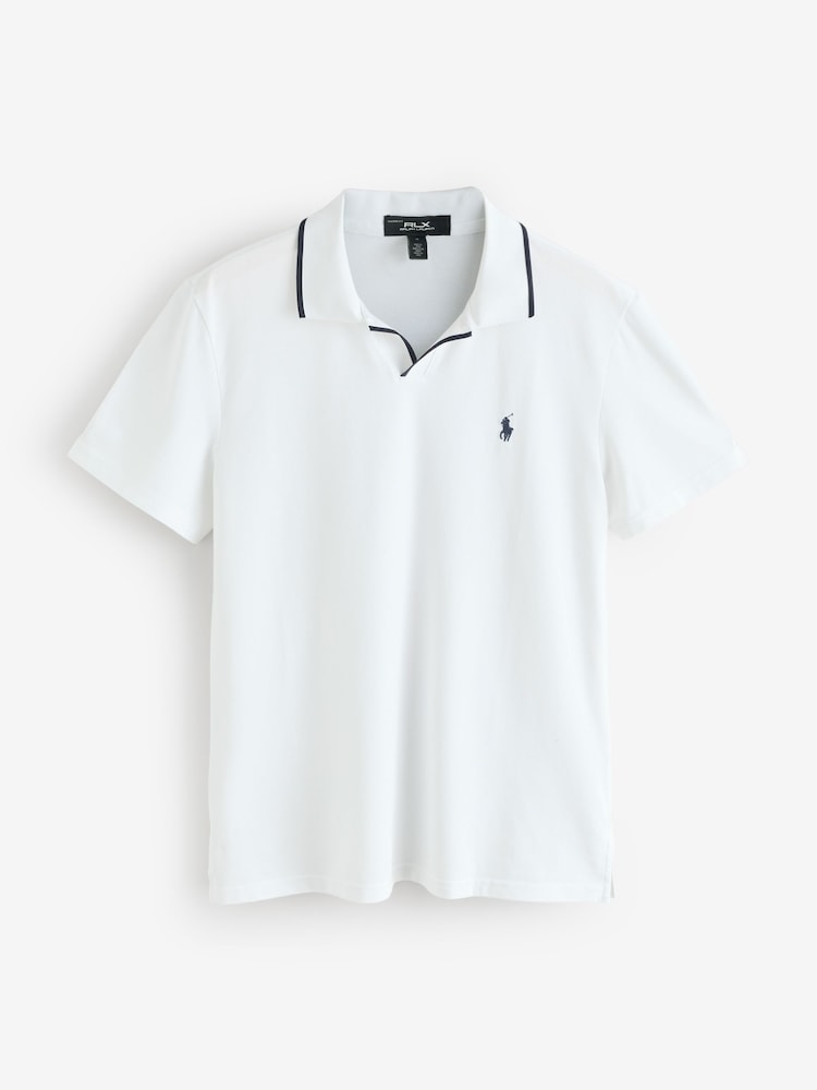 Ralph Lauren RLX Performance Pique Knit Polo Shirt - Image 5 of 5