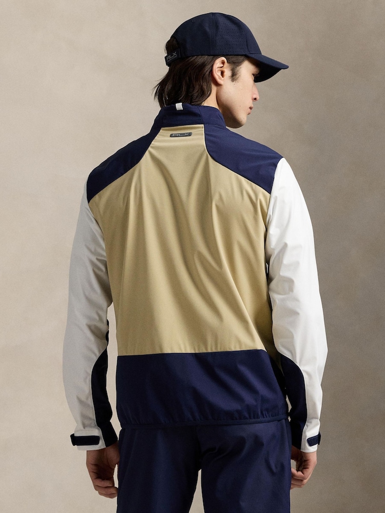 Ralph Lauren RLX Blue Woven Full Zip Jacket - Image 2 of 6