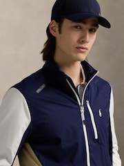 Ralph Lauren RLX Blue Woven Full Zip Jacket - Image 4 of 6