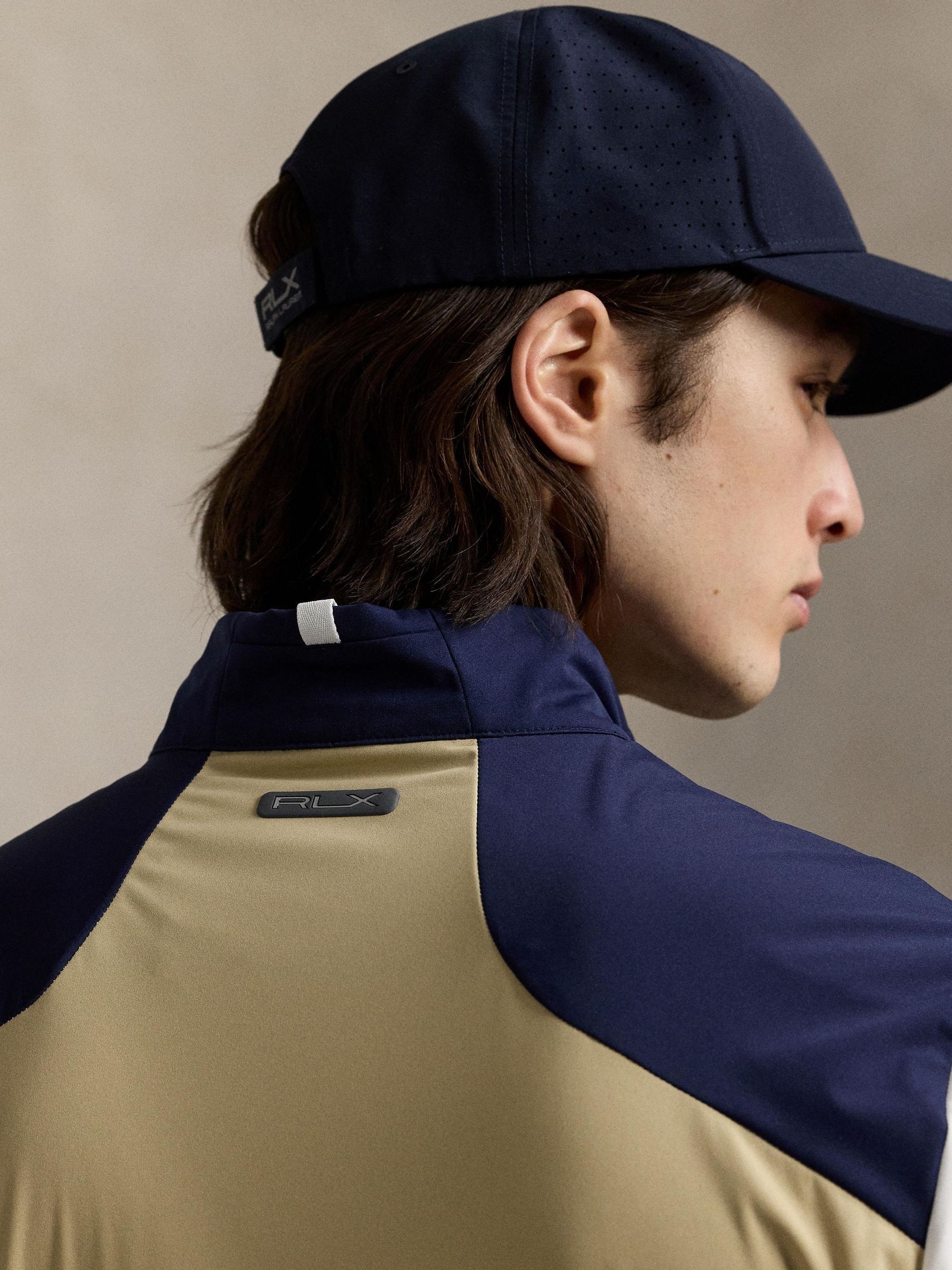 Buy Ralph Lauren RLX Blue Woven Full Zip Jacket from Next USA