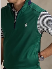 Ralph Lauren RLX Luxury Jersey Quarter Zip Vest - Image 4 of 5