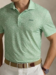 Ralph Lauren RLX Printed Golf Polo Shirt - Image 4 of 5