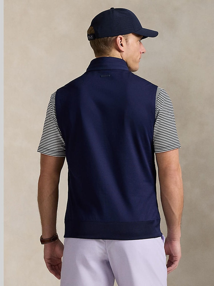 Ralph Lauren RLX Luxury Jersey Quarter Zip Vest - Image 2 of 5