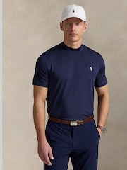 Ralph Lauren RLX Peached Airflow Knit T-Shirt - Image 1 of 4