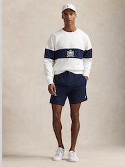 Ralph Lauren RLX Double Knit Tech White Sweatshirt - Image 3 of 4