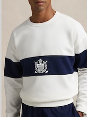 Ralph Lauren RLX Double Knit Tech White Sweatshirt - Image 4 of 4