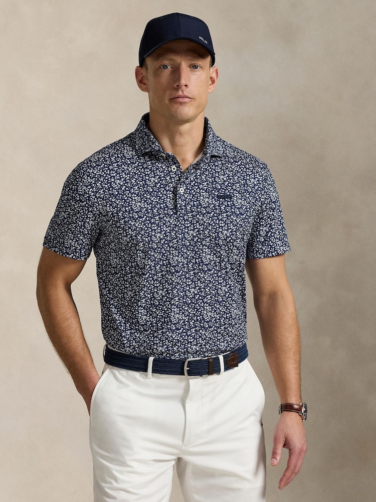 Ralph Lauren RLX Printed Golf Polo Shirt - Image 1 of 6